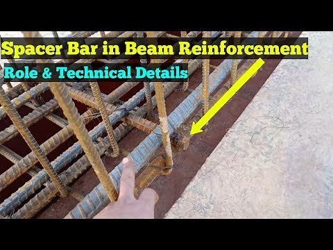 Spacer Bar in RCC Beam Reinforcement- Role of Spacer Bar in Beam Reinforcement / Pin Bar