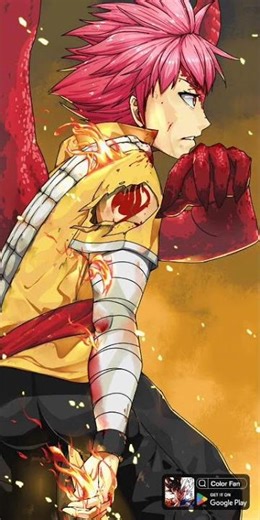 Natsu's dragon form is strong and powerful #anime #dragon #fairytail #natsu