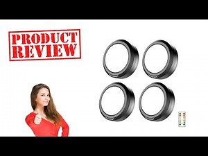 HOLKPOILOT LED Puck Lights With Remote Control - Unboxing & Review