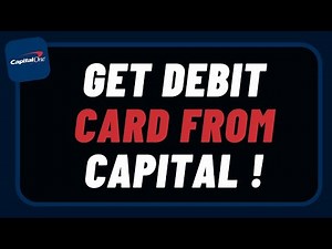 How to Get a Debit Card from Capital One !