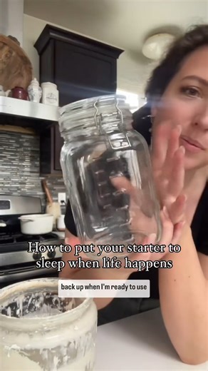 You DON’T have to constantly feed your sourdough starter to keep it alive. I’ve gone as long as six months (I know people who have gone longer) with my starter in the fridge without feeding her when I went through three back | Amanda Sourdough