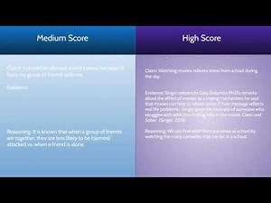 AP Seminar: Developing Strong Arguments Student Exemplars