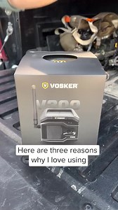 VOSKER | No wifi? No sweat. The new V300 Live View security camera. Takes jobsite surveillance further. | Instagram