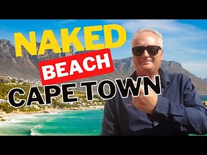 Filming while passing Cape Town's Nudist Beach In South Africa