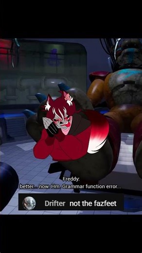 freaky for freddy faz feet #fivenightsatfreddy #fnaf #shorts