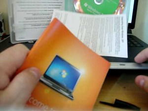 Windows 7 Home Premium Unboxing Video