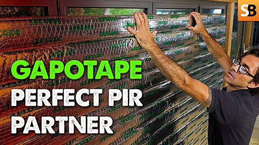 Gapotape - Perfect Insulation With Rigid PIR Board