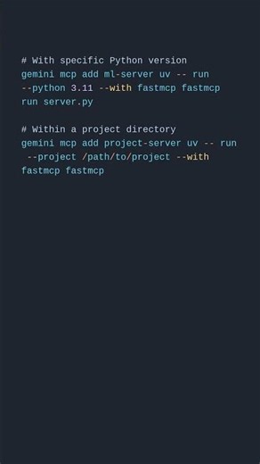 FastMCP Server Deployment with Gemini CLI - Part 5/5