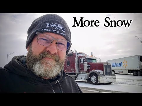 I'm Just Rookie At Trucking I Guess // More Snow