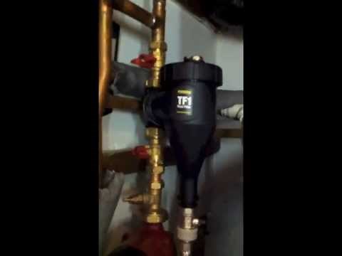 Cleaning magnetic Filters on Central Heating Systems