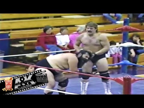 (VHS) December 1992 "Bull Man Downs Vs. Chris Barrett" Big Time Pro Wrestling Texas