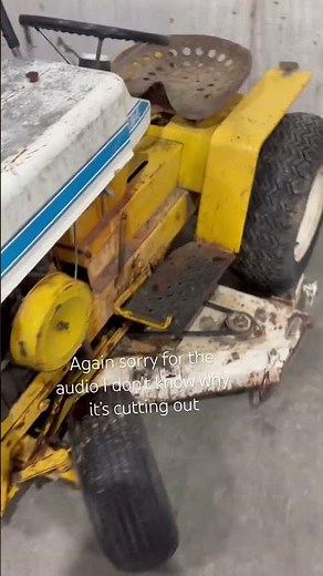 1967 Cub Cadet 124 #tractorpulling #antique #cubcadet #gardentractor #farming #restoration #mechanic