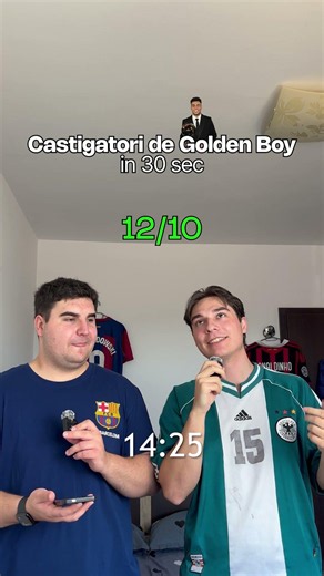 CATI GOLDEN BOYS SPUI IN 30SEC?