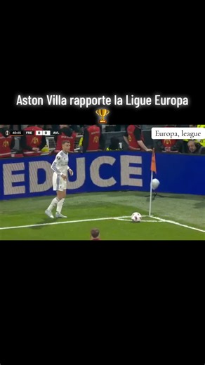 But spectaculaire de Yuri Tielemans et victoire 3-0 d'Aston Villa en finale Europa League