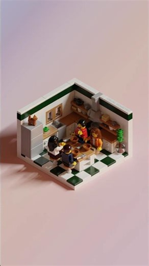 Kitchen LEGO MOC | Isometric Speed Build