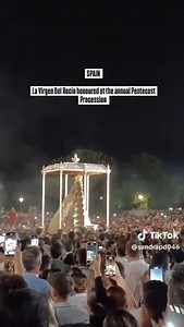 SPAIN La Virgen Del Rocío honoured at the annual Pentecost Procession #catholic #españa #virgen | Catholic Arena