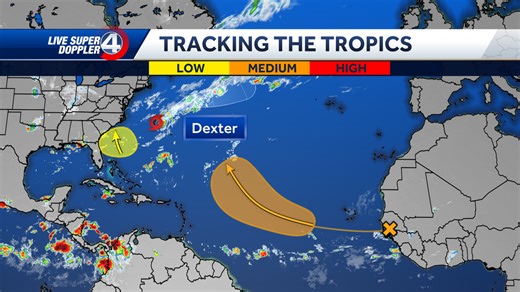 Tropics: 3 areas to watch; one that could affect Carolina beaches later this week
