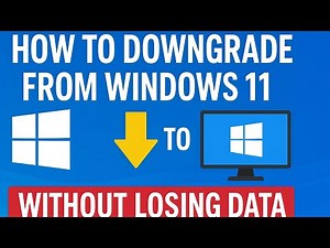 How to Downgrade from Windows 11 to Windows 10 Without Losing Data (Easy & Safe Method 2025)