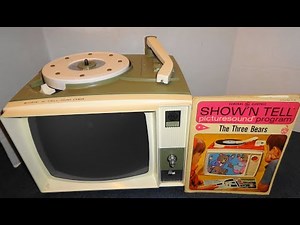 1960s Show 'n Tell Record Player - Slide Viewer