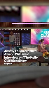 Jimmy Fallon had quite the surprise for Allison Williams and Kelly Clarkson. 😂 | Page Six