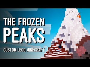 The Snowy Mountain | Custom LEGO Minecraft World
