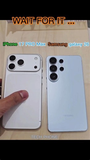 iPhone 17 Pro Max vs Samsung S26 Ultra: Design Showdown! 👀🔥