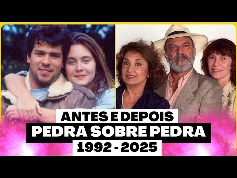 NOVELA PEDRA SOBRE PEDRA 1992, como está o elenco hoje? Confira!