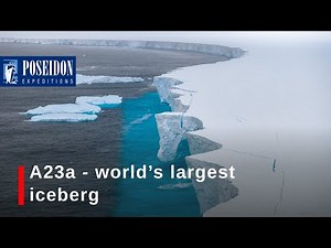 A23a — the largest iceberg on the planet.