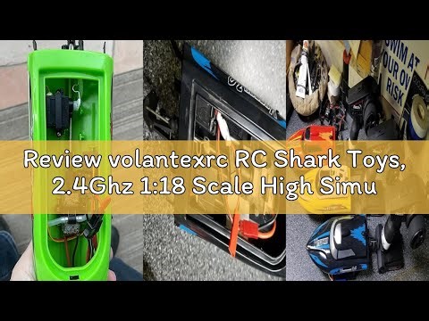 Review volantexrc RC Shark Toys, 2.4Ghz 1:18 Scale High Simulation Remote Control Shark Swimming Poo