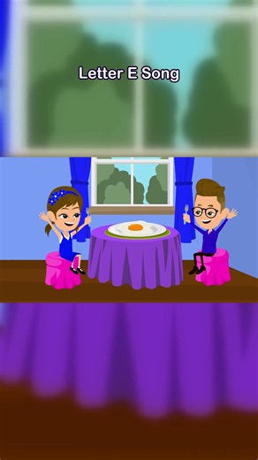 Letter E Song 🔤 Learn the Letter E Sound | Phonics ABC for Kids #shorts