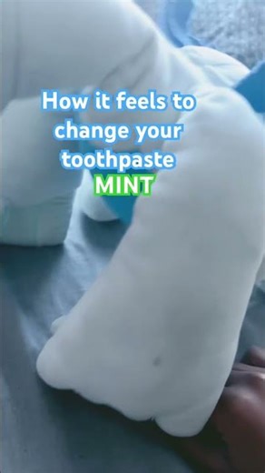 How it feels to change your toothpaste to MINT