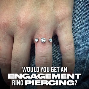 4.5M views · 6.4K reactions | Engagement. Ring. Piercings?!?  | LADbible | Facebook