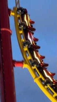 THE FLASH: Vertical Velocity Light Package #sixflagsgreatadventure #rollercoaster #amusementpark