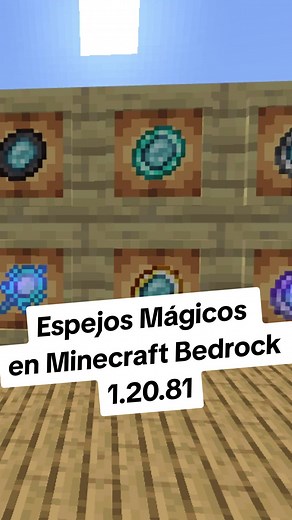 Addon para tener espejos mágicos en Minecraft Bedrock