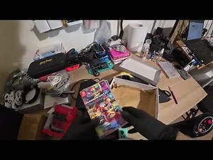 ⭐ Huge Gaming Haul Unboxing – Nintendo Switch, DS & More (Fast • Relaxing • No Talking)