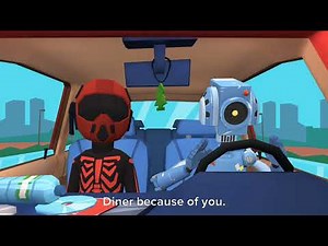 Evil Robot Misbehaves at Lunch