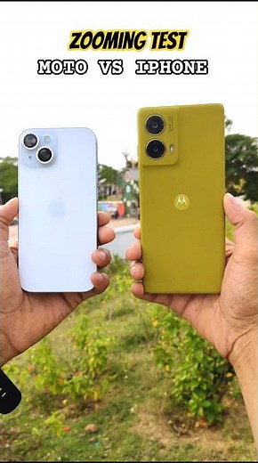 Motorola G85 5G🆚iPhone 15⚡Camera Test📸#iphone15 #viralshorts #motog85 #viral #shorts #trending #tech