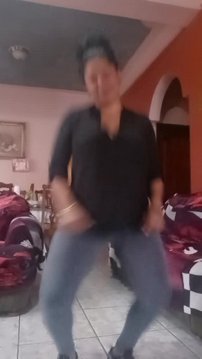 Engaging Dance Performance in a Cozy Home Setting