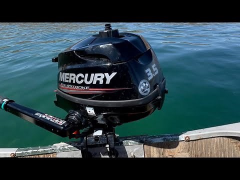 Mercury 3.5hp Speed Test