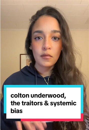 colton underwood, the traitors & systemic bias 🏰 #thetraitors #coltonunderwood #blackgirltiktok🤎 #peacock #olandria