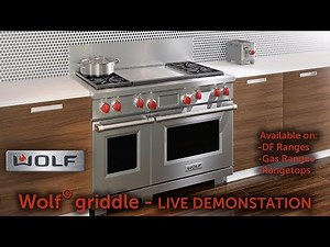 Wolf Griddle - Live Demonstration (Seabass)