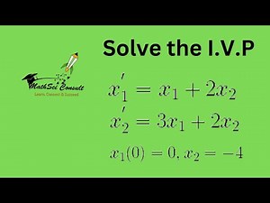 Mastering the Solution of Systems of Differential Equations with Eigenvalues and Eigenvectors (Q1)