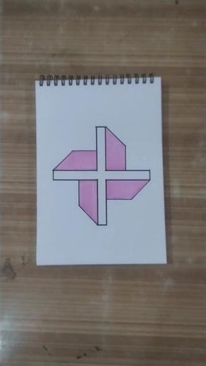 Easy and unique 3D illusion drawing. ‪@MRINDIANHACKER‬ ‪@MrBeast‬ #shorts