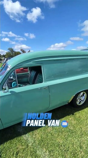 Classic Holden Panel Van on Display at All Australian Car Day 2025