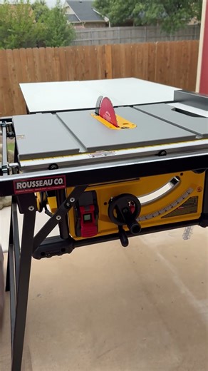 Rousseau Table Saw stand, Feed tables and Router extension table