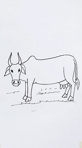 42K views · 207 reactions | Can you believe this cow started with just the letter “U”? ✏️ Simple lines, creative idea — anyone can draw this!  Comment “U” if you love easy drawing tricks  Follow for more alphabet art & quick sketches #LetterDrawing #AlphabetArt #EasyDrawing #ArtReels #DrawingTrick #CreativeArt #Shorts | Sanjoy Biswas Art Studio | Facebook