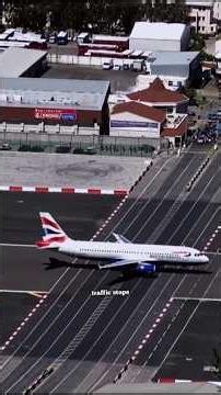 This Airport Stops Traffic Every Landing✈️