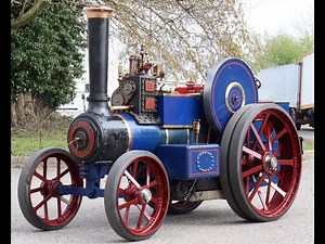 4 inch scale Burrell SCC traction engine