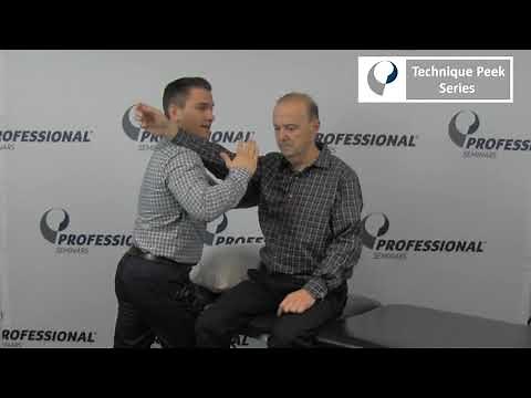 Shoulder Elevation Mobilization with Movement | Technique Peek Series