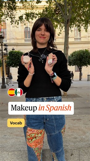 Learn Spanish with Babbel on Instagram: "Master your makeup routine in Spanish with beauty vocabulary 💄✨ #LearnSpanish #SpanishMakeup #Maquillaje #SpanishGRWM #SpanishVocabulary"